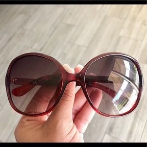 Juice Couture Burgundy Sunglasses